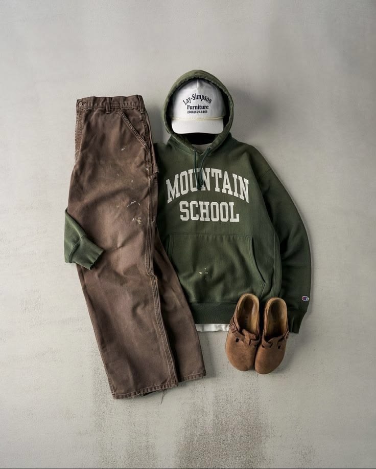 Mountain school hoodie